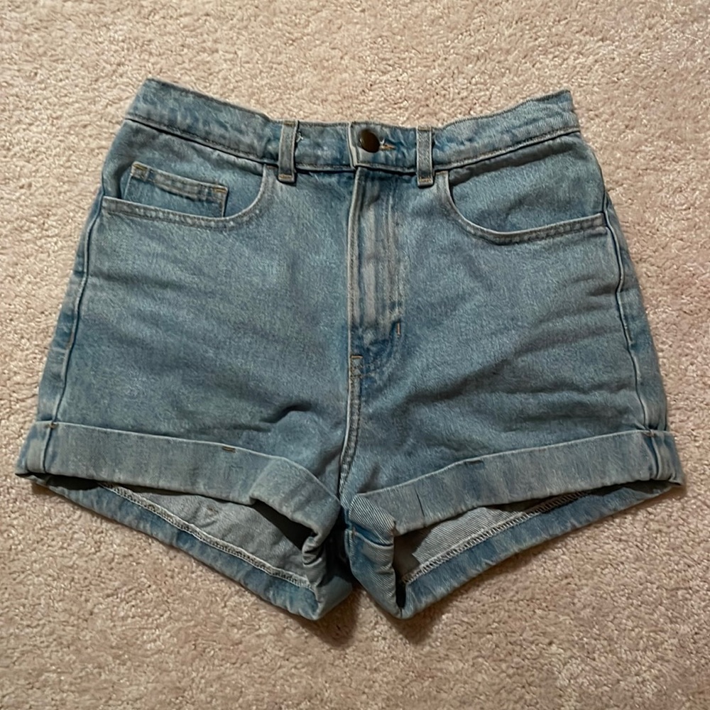 American Apparel Denim Shorts